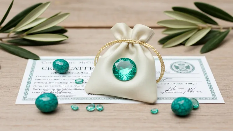 Bague émeraude éthique : choisir responsable