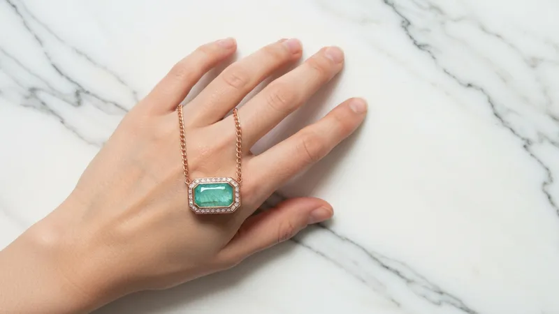 Tendances actuelle des bagues émeraude